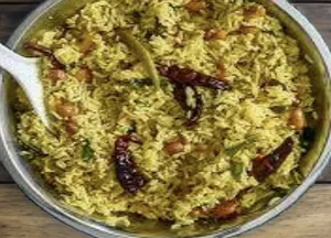 Tamarind Rice - Chintapandu Pulihora