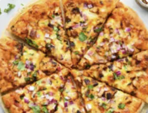 Double Crust Chicken Cheese Pizza