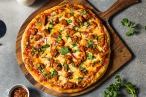 Chicken Double Crust Pizza