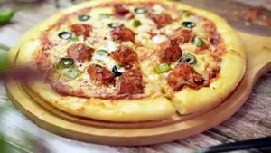 Veg manchuria Pizza
