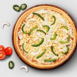 Onion Capsicum pizza